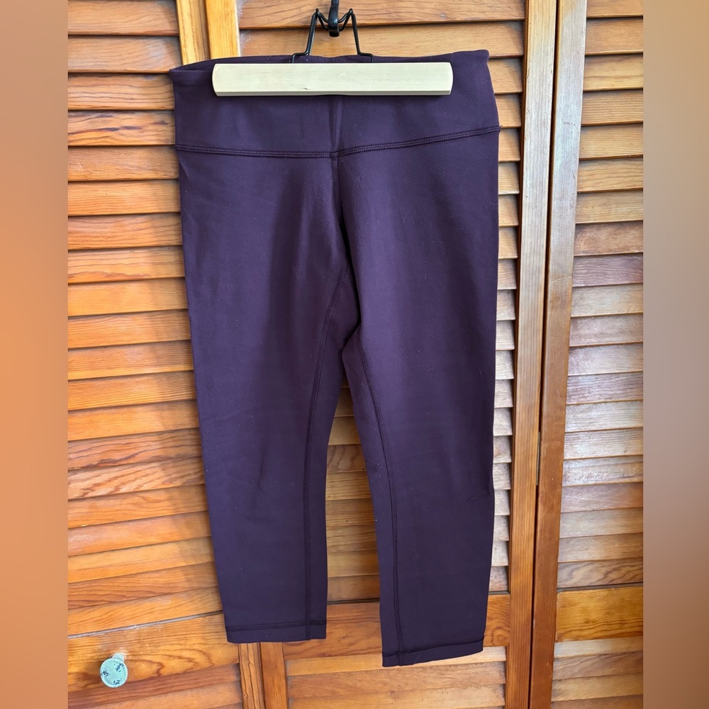 Lululemon Wunder Under Cropped Legging